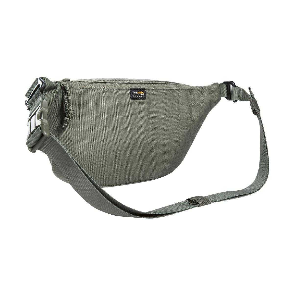 TT Modular Hip Bag 2 IRR Hüfttasche in Grau mit Front- und Seitenfach, MOLLE-Klett am Hauptfach sowie abnehmbarem, verstellbarem Gurt und Sicherheitschnalle.