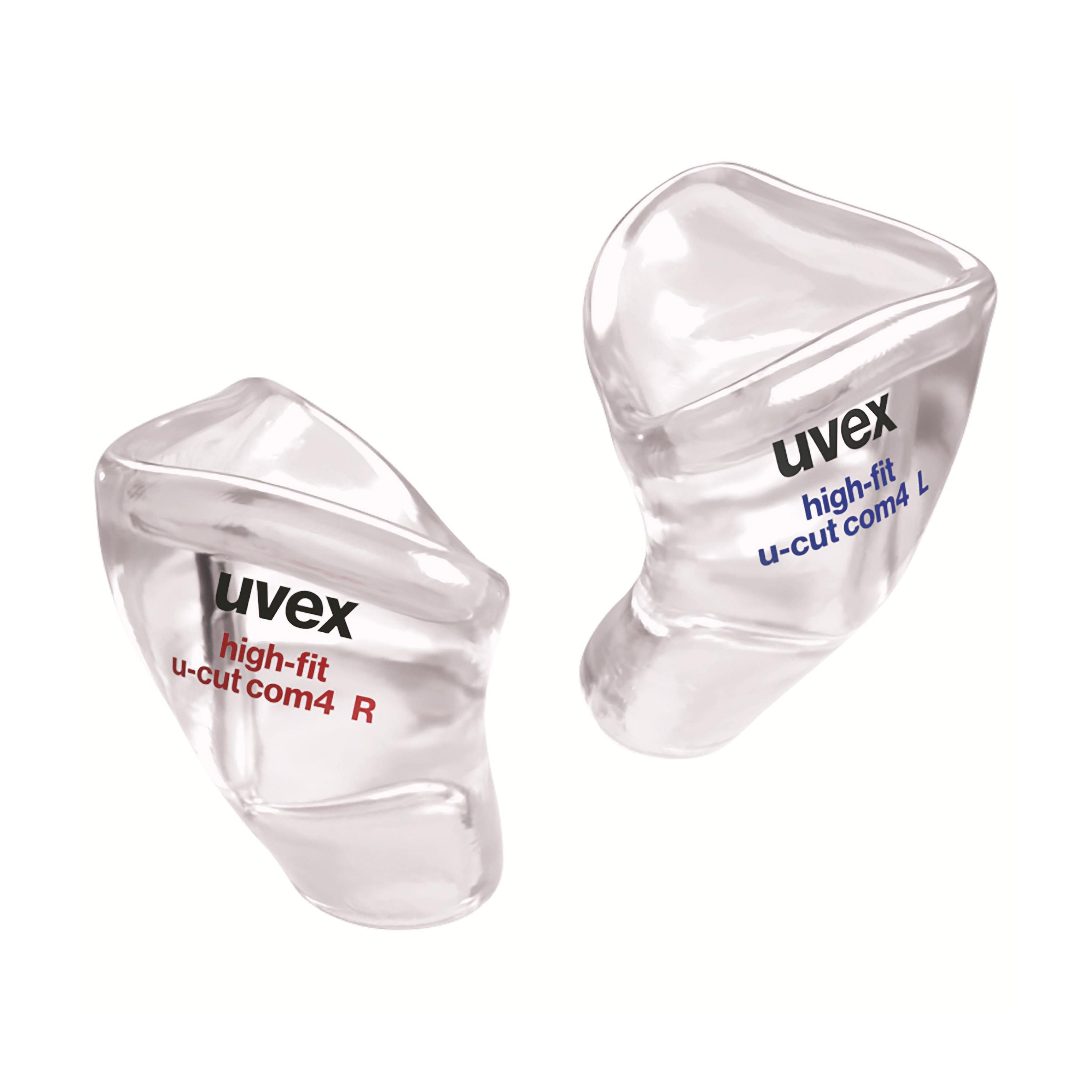 uvex high-fit u-cut com4 Otoplastik, 15dB