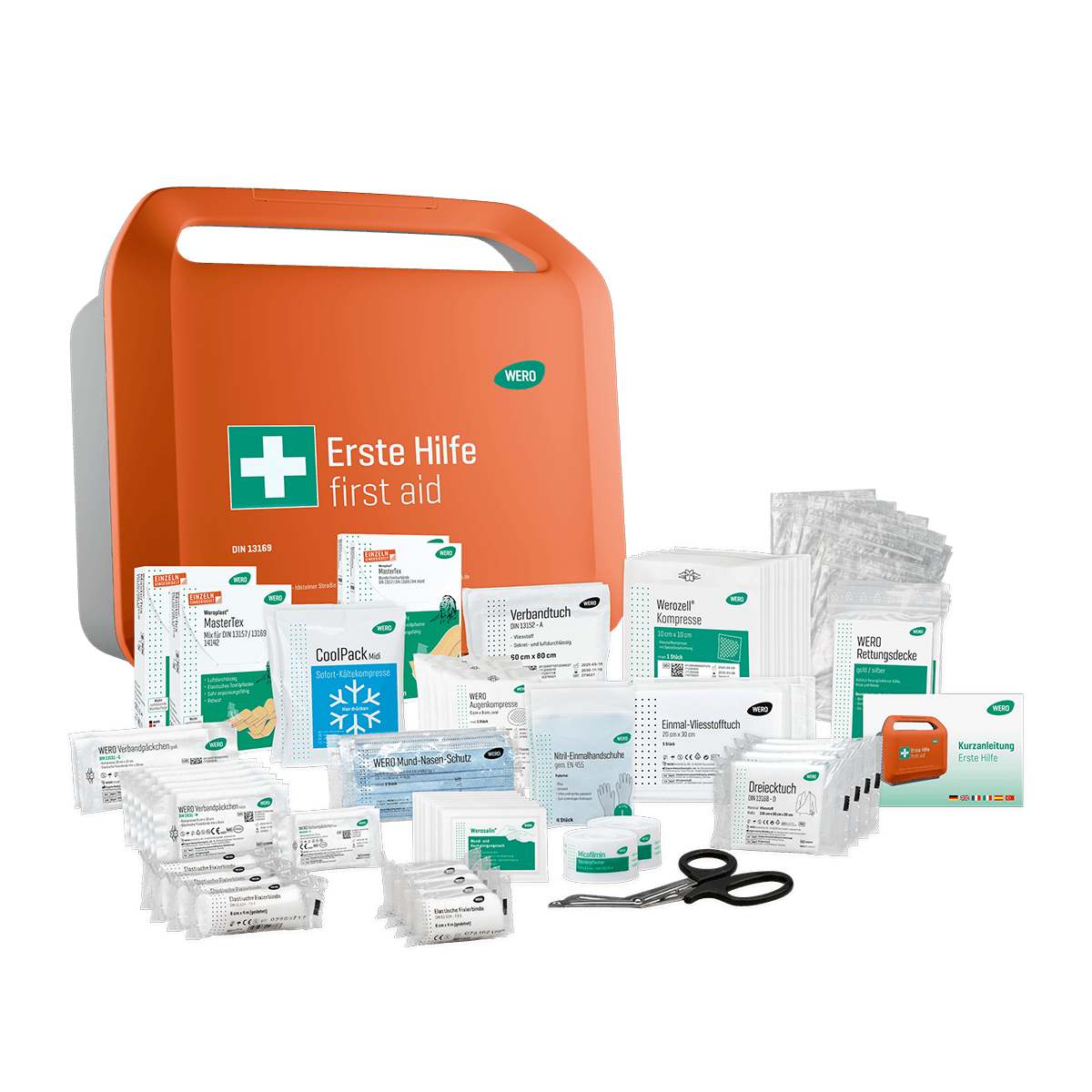 WERO Smart Case® groß - Erste-Hilfe-Koffer DIN 13169 - Standard