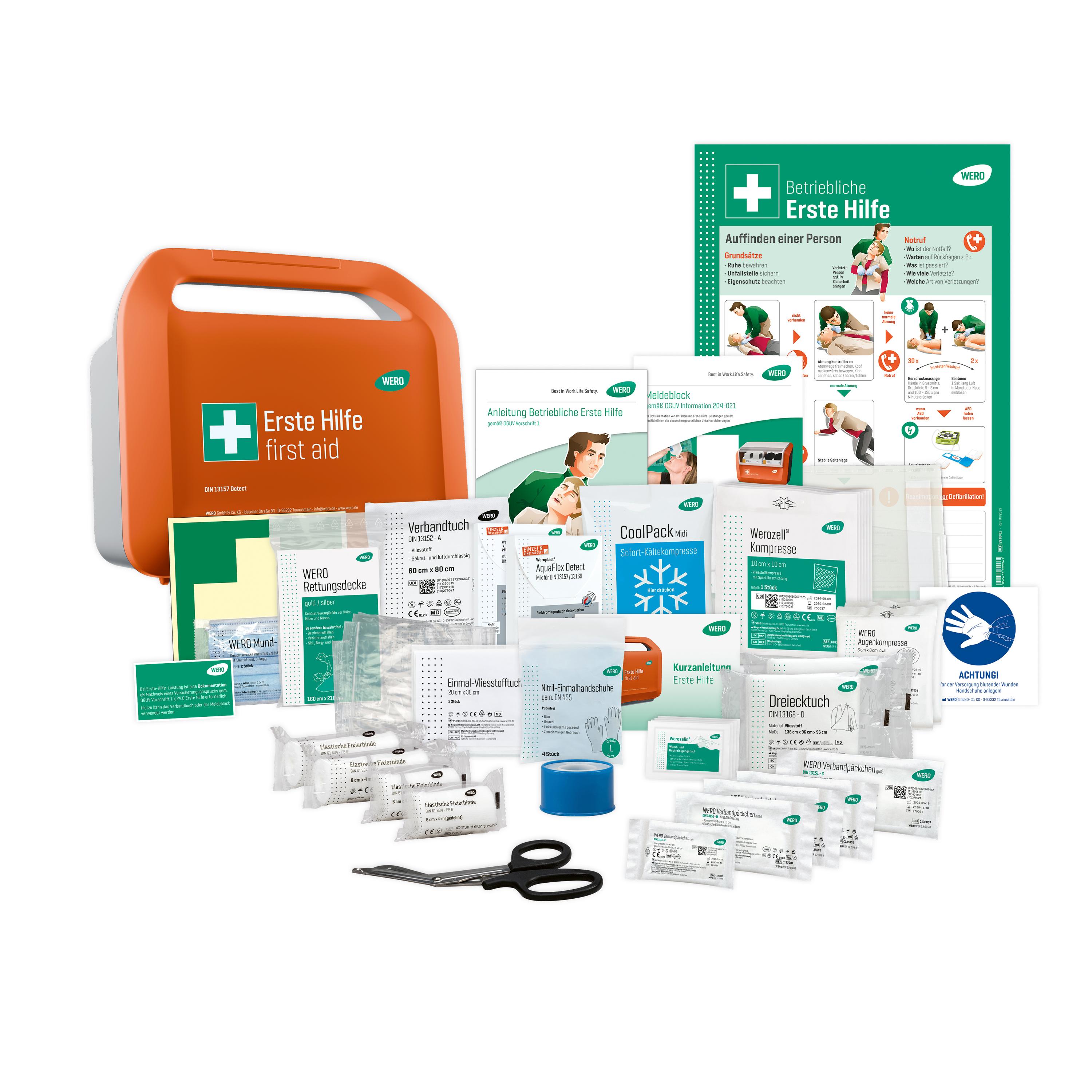 WERO Erste Hilfe Starter Kit Gastronomie