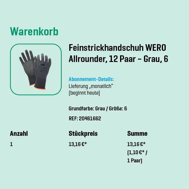 Graue und schwarze Arbeitshandschuhe mit verstärktem Handflächenbereich und schwarzem Bund, geeignet für industriellen Einsatz.