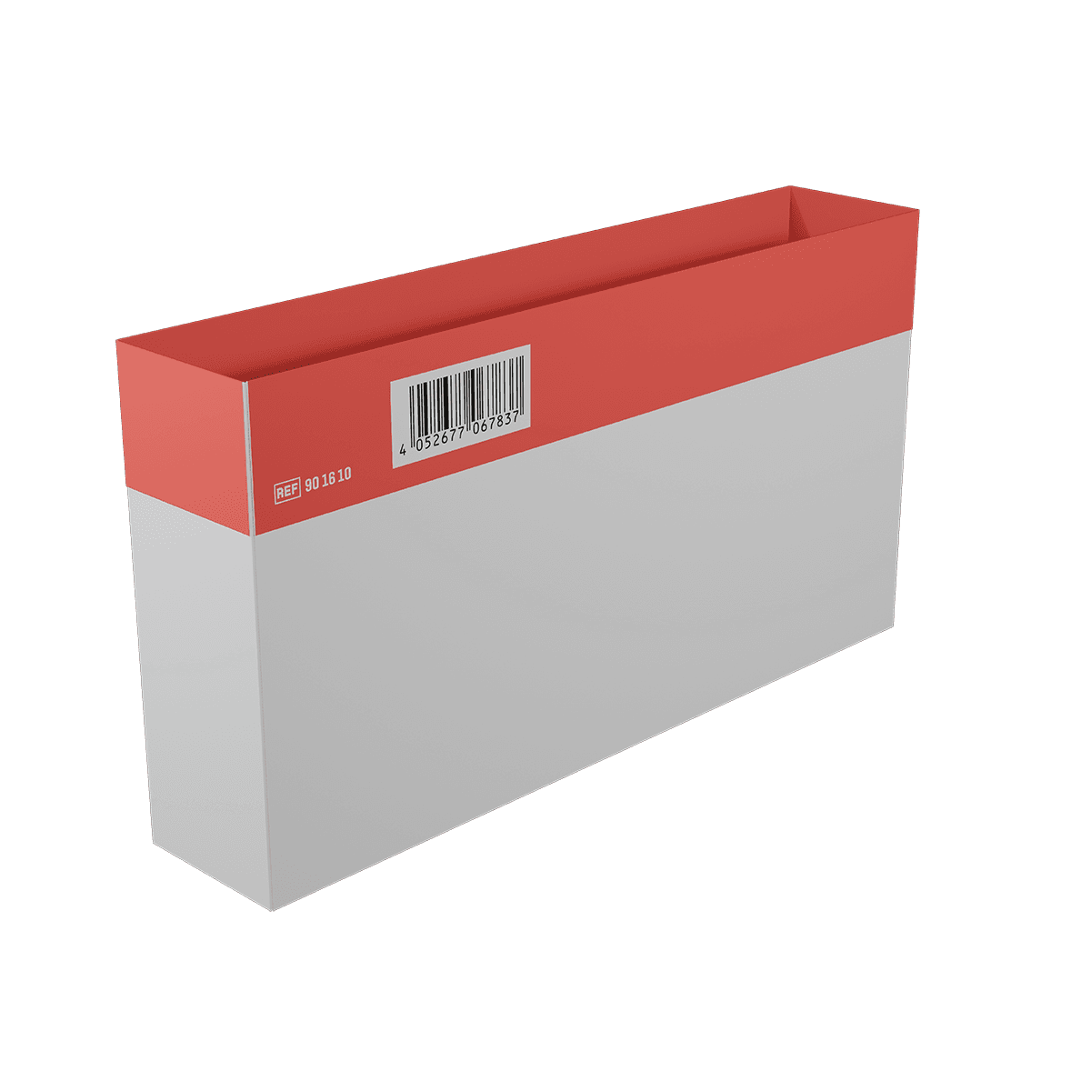 Inneneinteilung einzeln WERO Smart Case - klein - Rot, gerade, schmal, Maße: 206 x 40 x 110 mm