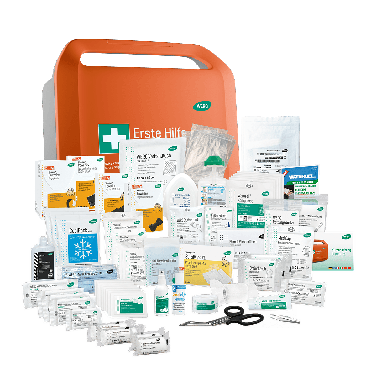 WERO Smart Case® Erste-Hilfe-Koffer DIN 13157 - Logistik / Versand