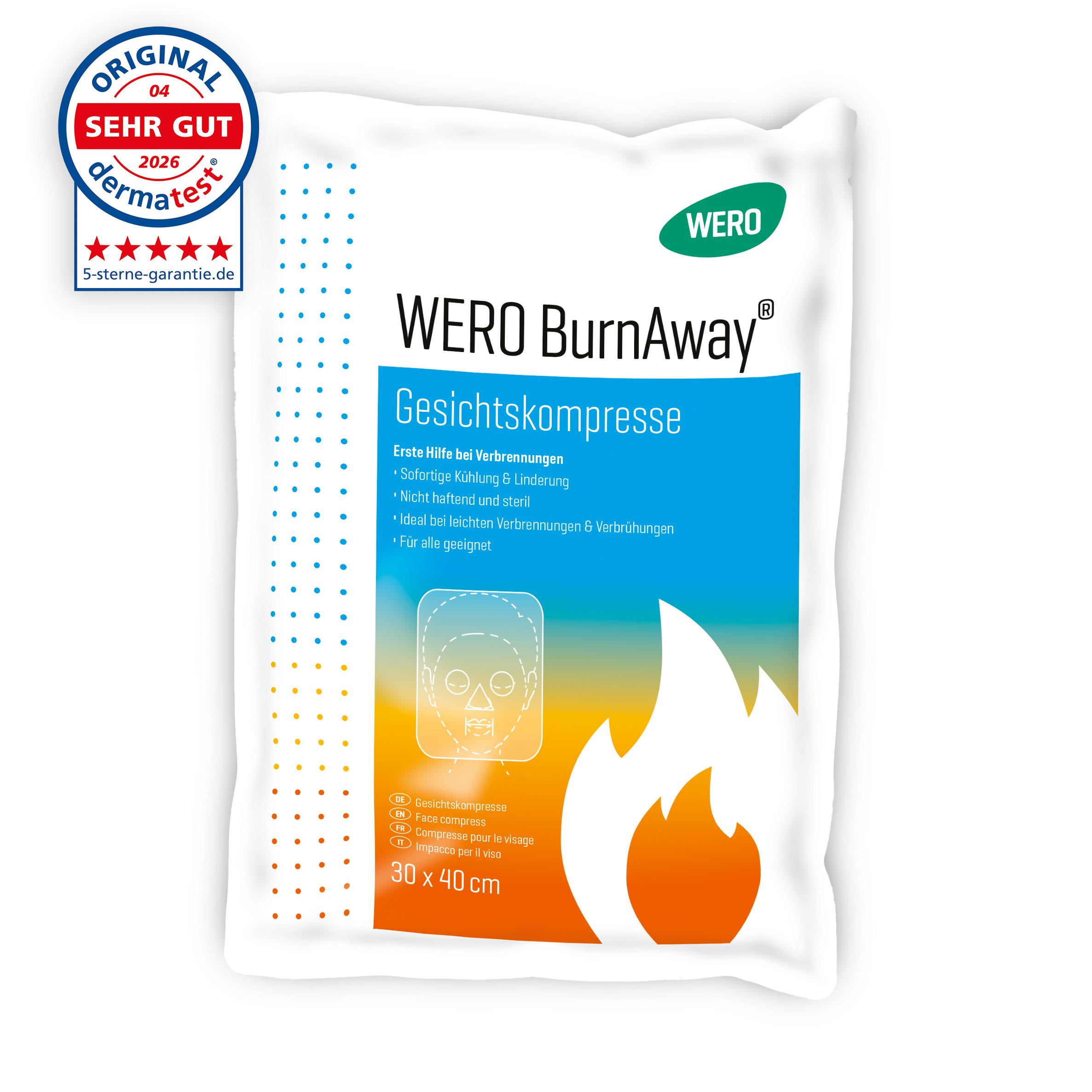 WERO BurnAway® Face compress