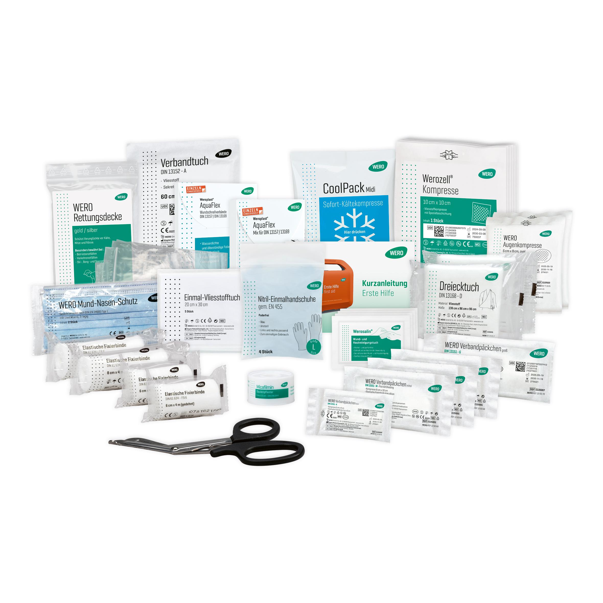 WERO Basis Füllung DIN 13157 - mit Weroplast AquaFlex Pflastern