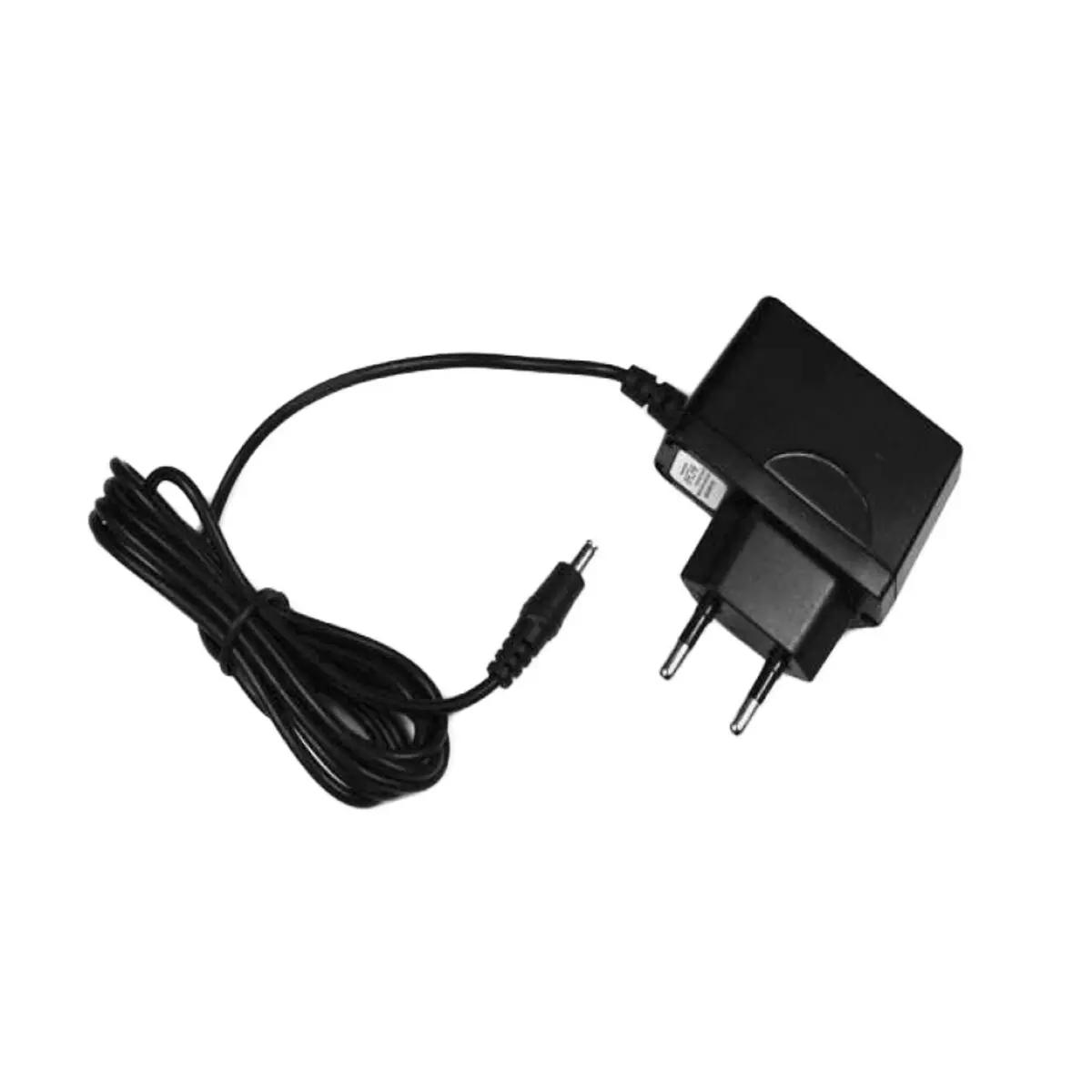 Schwarzes Netzteil für RATIO Sensor mit zwei Steckprongs, rechteckigem Gehäuse und Anschlusskabel, geeignet für REF 20392150 und 20392152.
