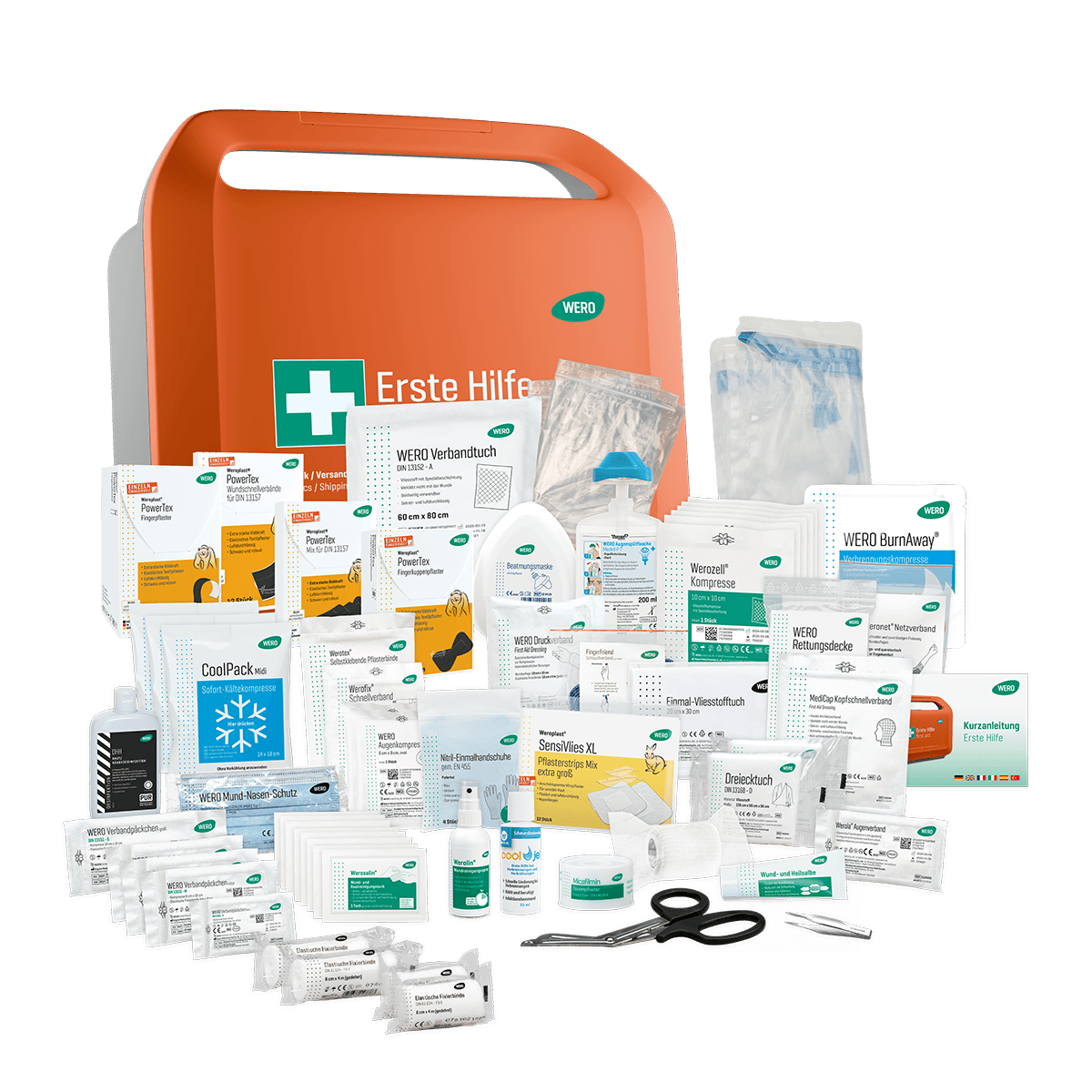 WERO Smart Case® Erste-Hilfe-Koffer DIN 13157 - Logistik / Versand