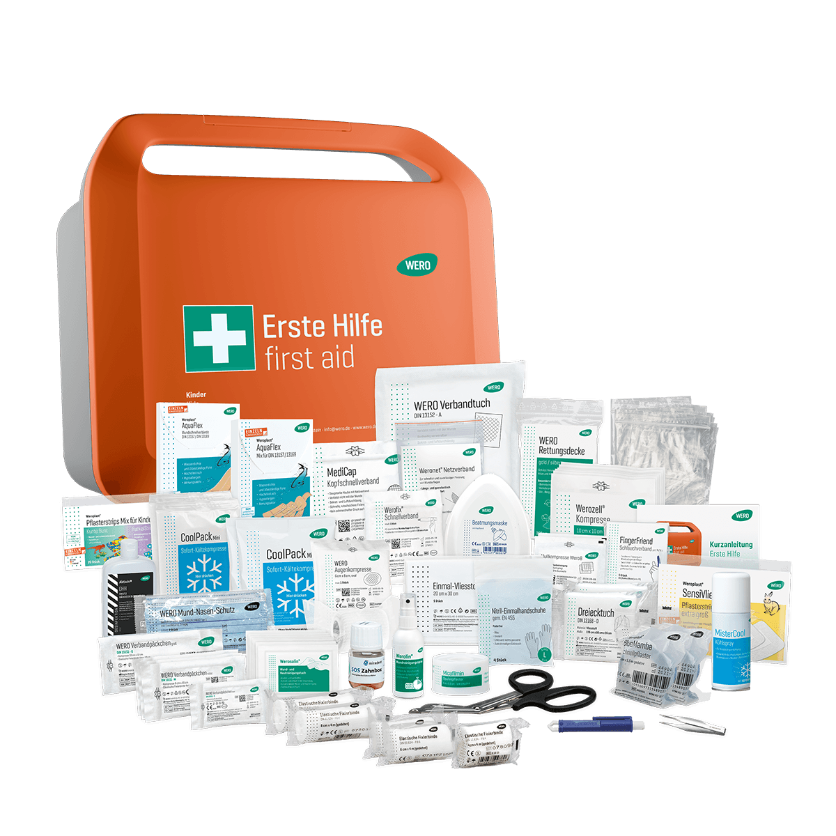 WERO Smart Case® - Erste-Hilfe-Koffer DIN 13157 - Kinder