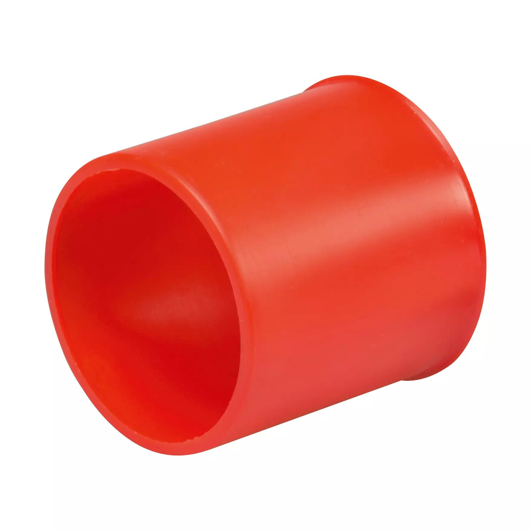 Ein rot leuchtender Zylinder zeigt das Micaplast® -Spulenpflaster, textil – 5 cm, 5 m aus glattem, textilem Material mit weiter Öffnung.