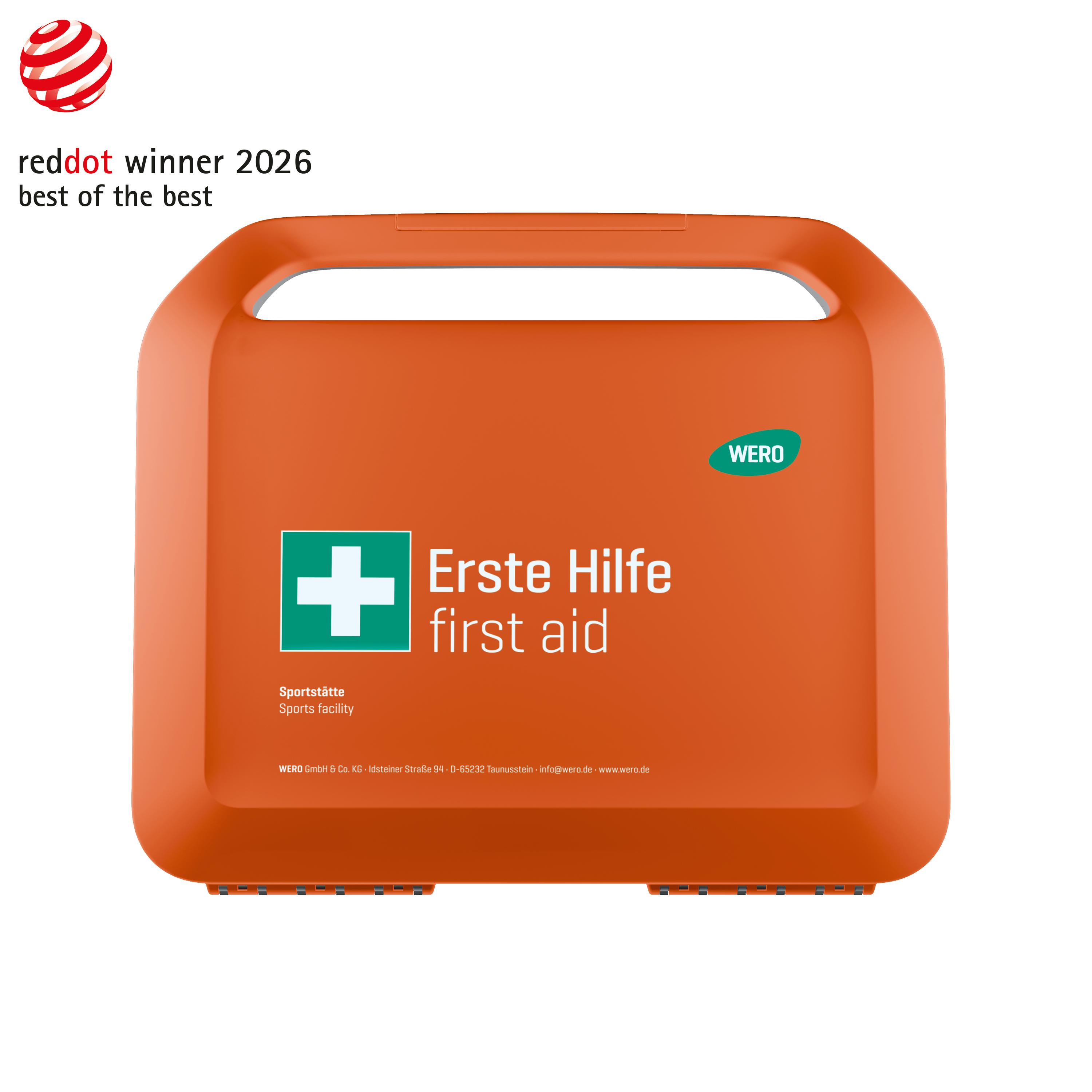 WERO Smart Case® Erste-Hilfe-Koffer DIN 13157 - Sportstätte