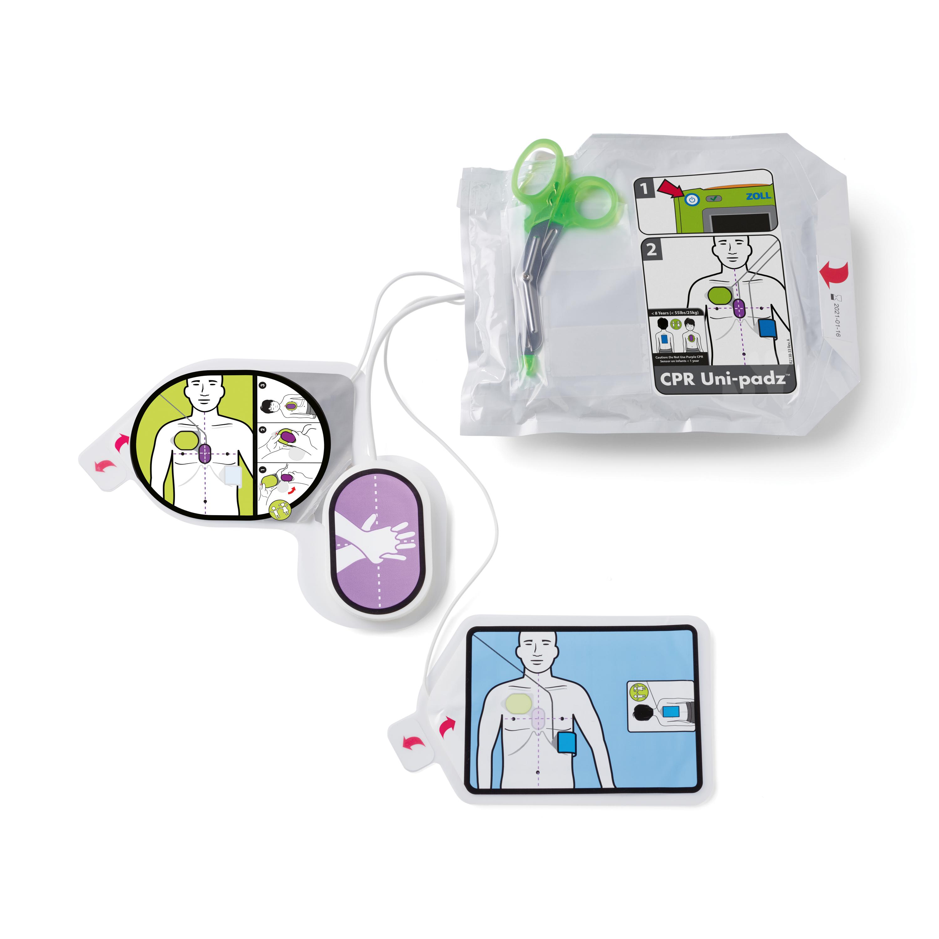 CPR Uni-padz® Elektrode für ZOLL AED 3