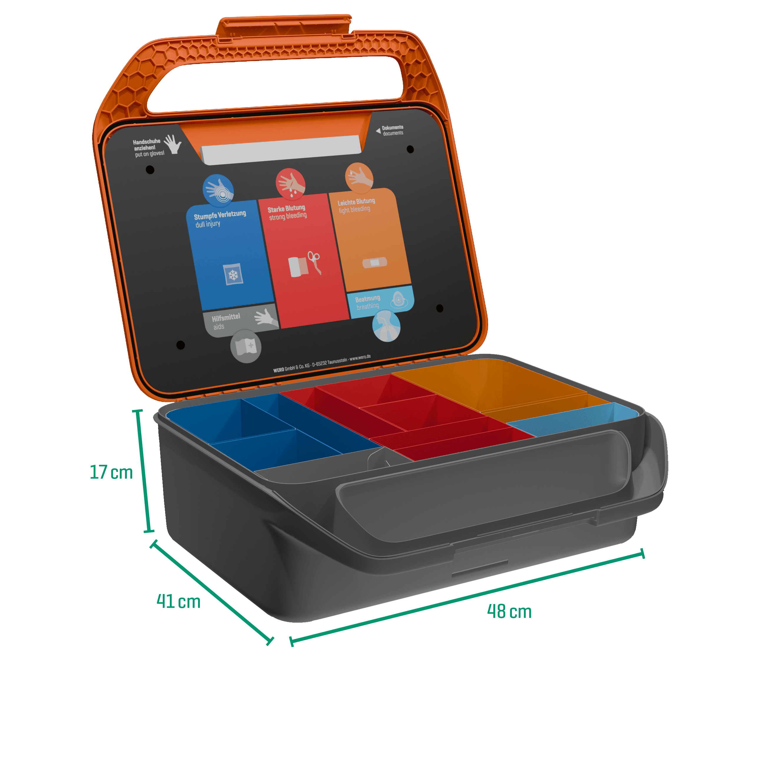 Italveneta Didattica 500 Cuisenaire-Regeln Set – 186-teilig Im Koffer, Pädagogisches Mathe-Lernspielzeug