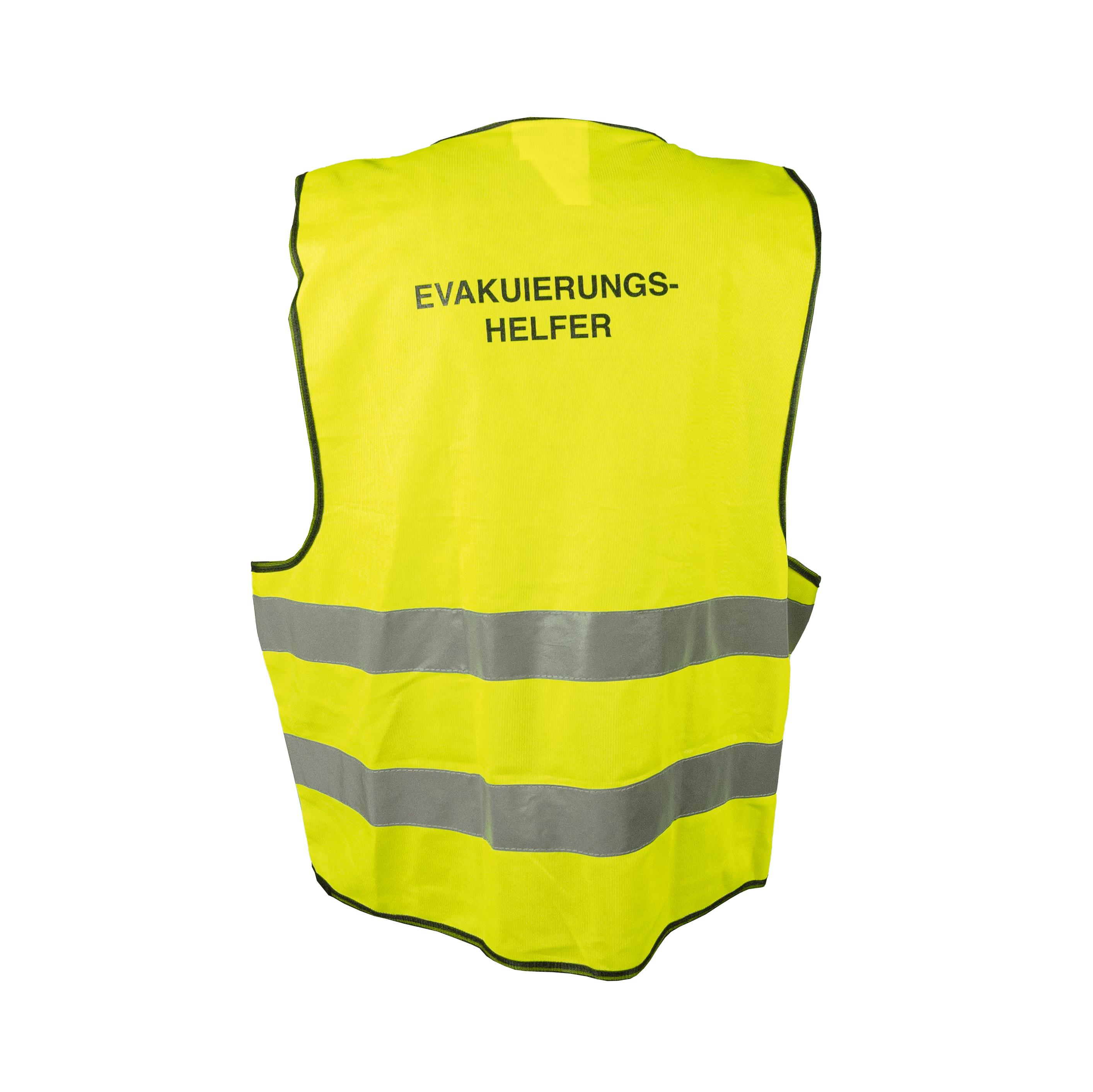 Warnweste für Evakuierungs-Helfer