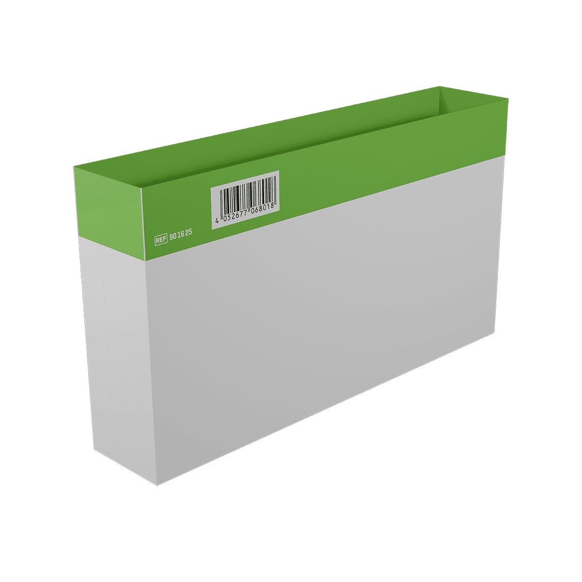 Inneneinteilung einzeln WERO Smart Case - groß - Grün, gerade, Maße: 234 x 45 x 130 mm