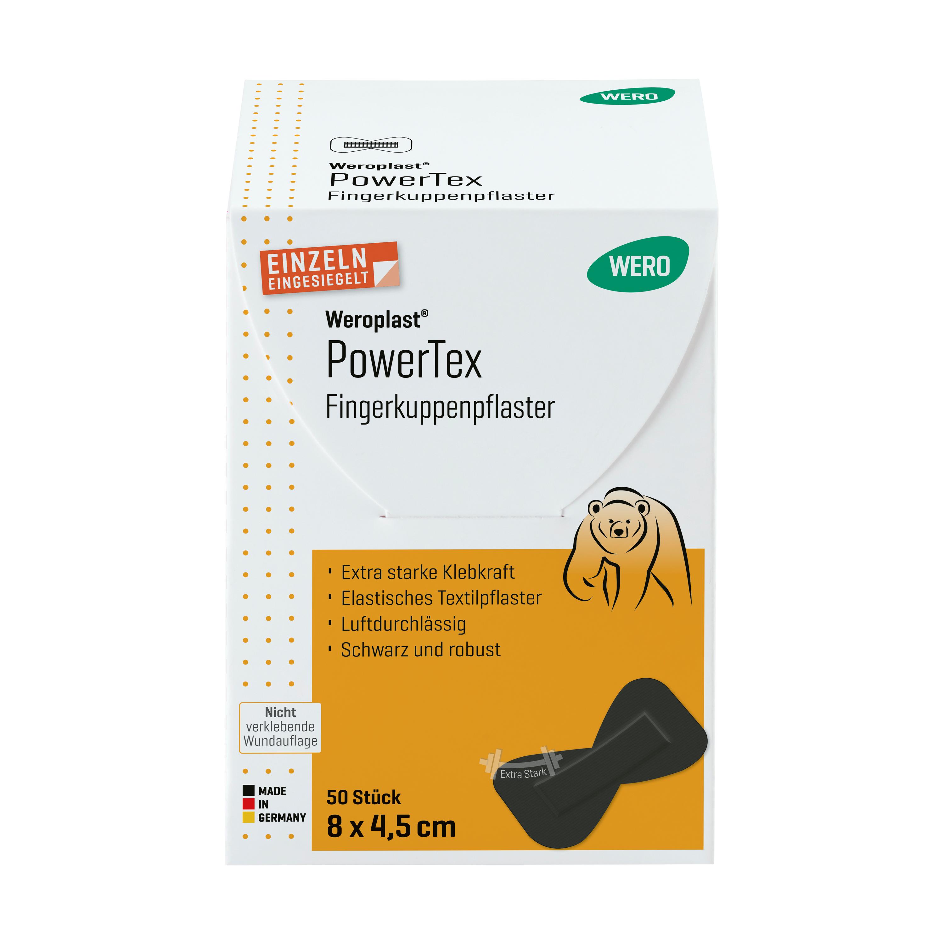 Zwei Hände lösen vorsichtig einen schwarzen, herzförmigen Sticker von einem weißen, rechteckigen Papier.