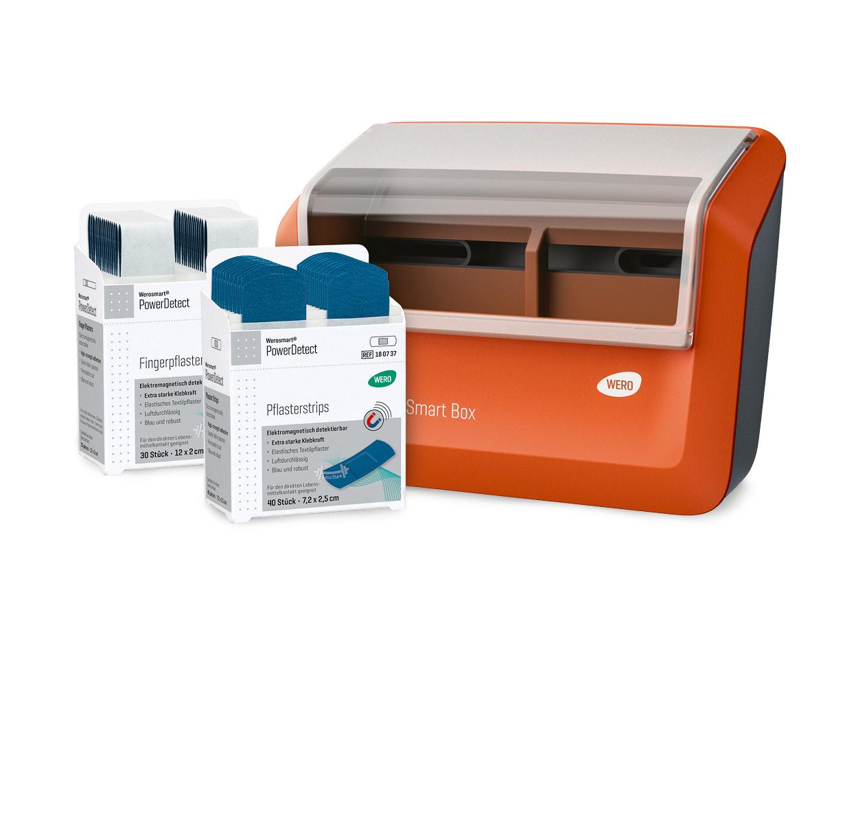Abbildung WERO Smartbox mit Pflastereinsätzen mit Pflastereinsätzen PowerDetect