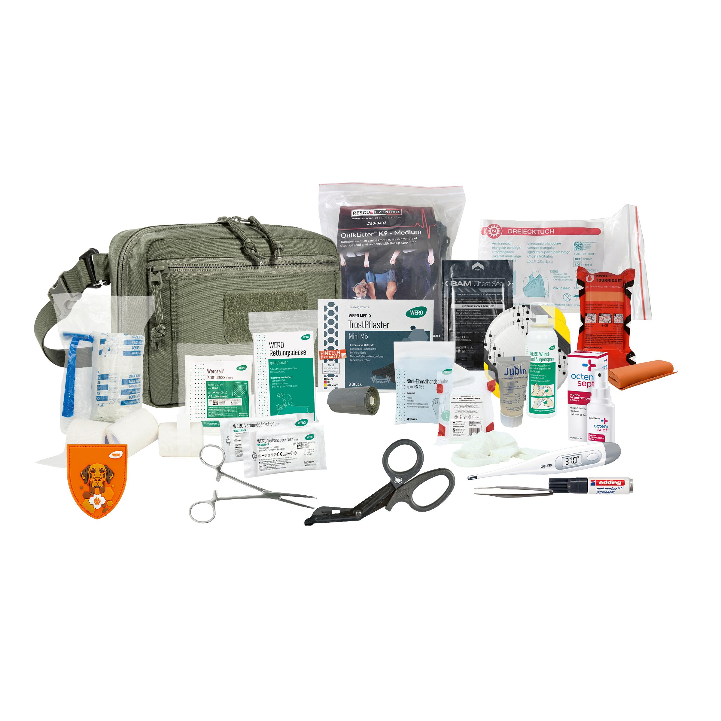 vomWaldindenMund Hunter Medic Pack K9