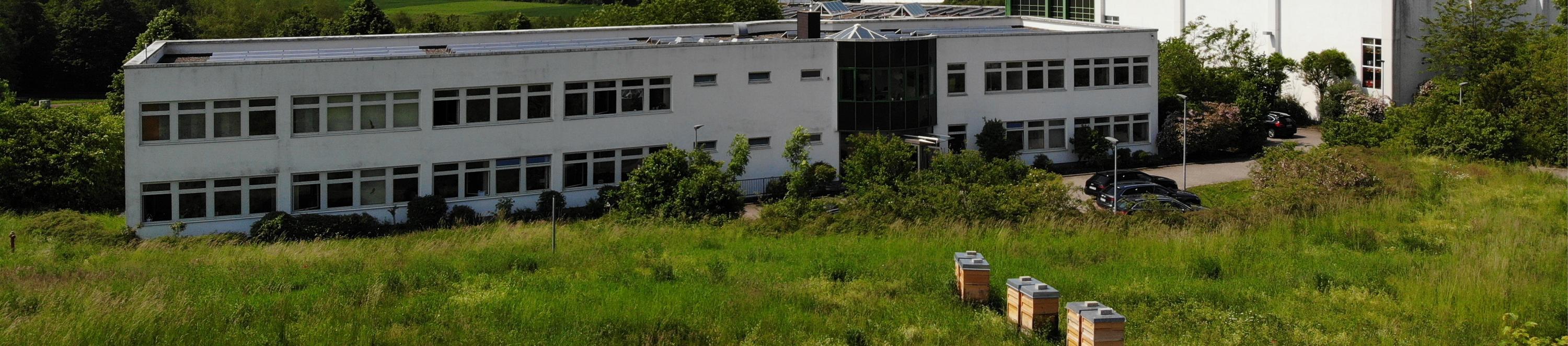 Das WERO Firmengebäude in Taunusstein. 