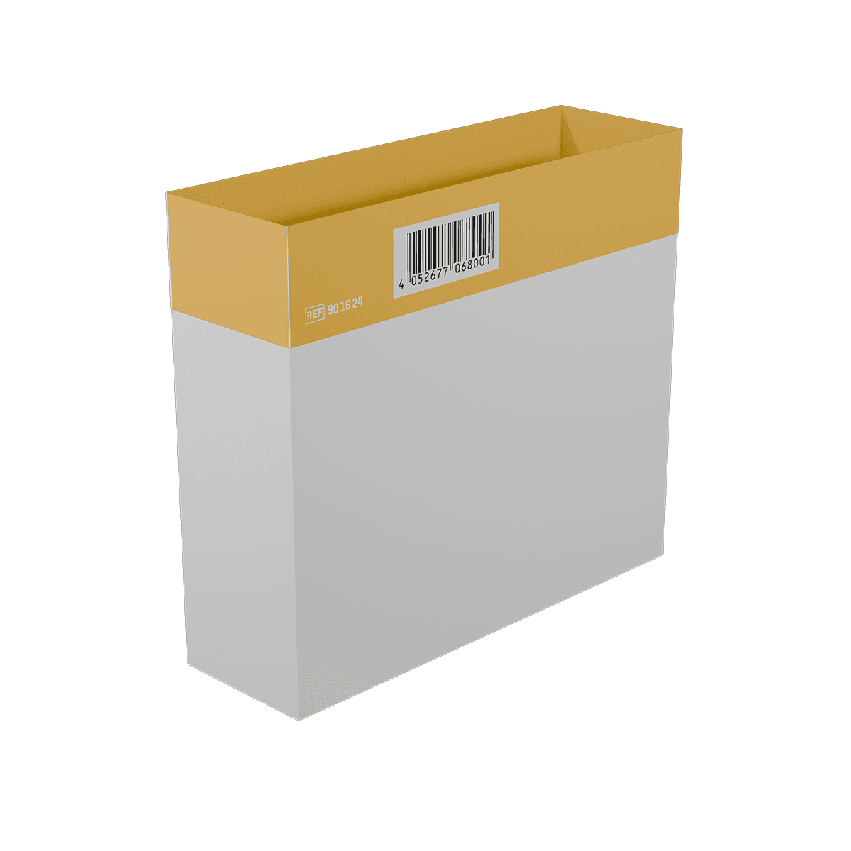 Inneneinteilung einzeln WERO Smart Case - groß - Gelb, gerade, Maße: 147 x 45 x 130 mm