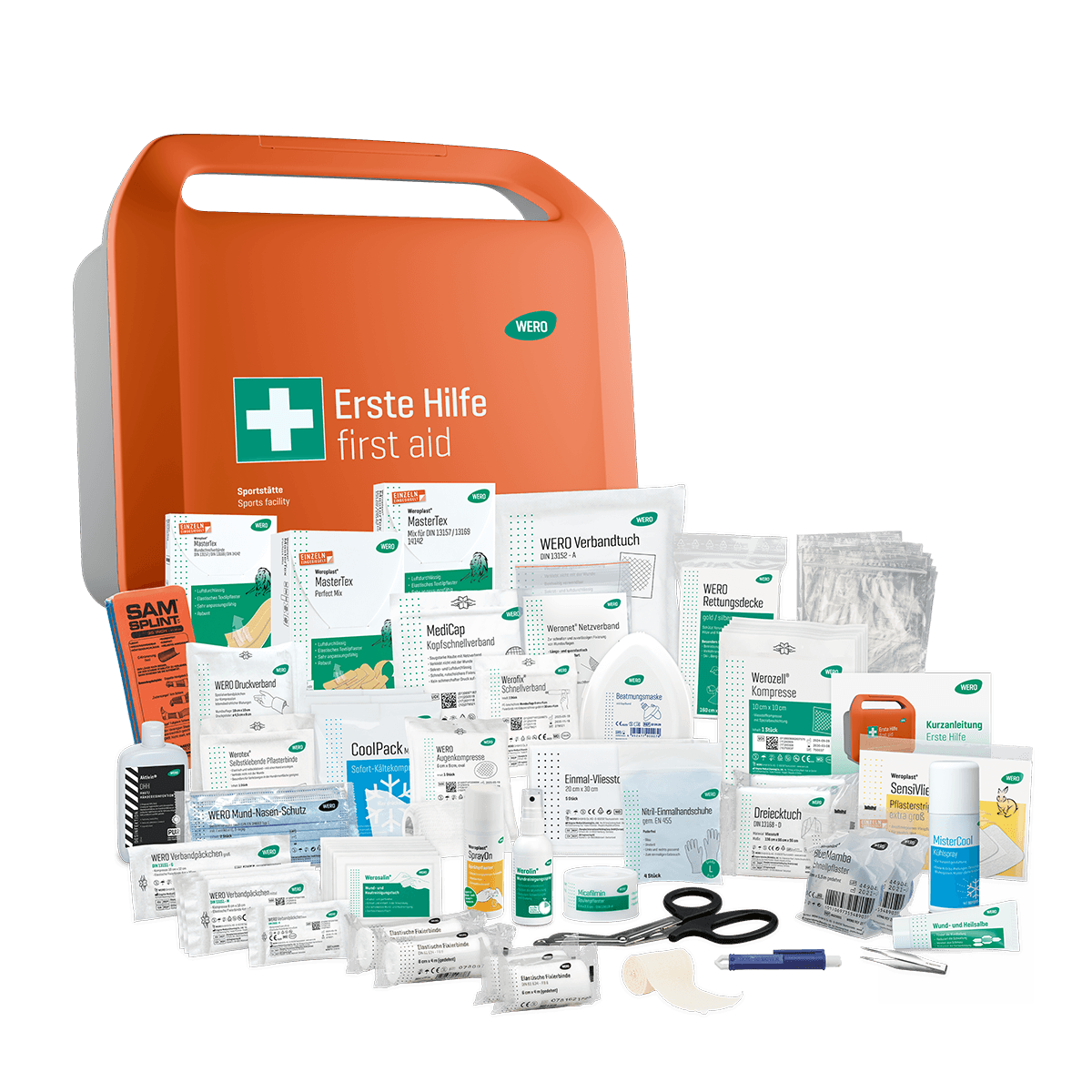 WERO Smart Case® Erste-Hilfe-Koffer DIN 13157 - Sportstätte