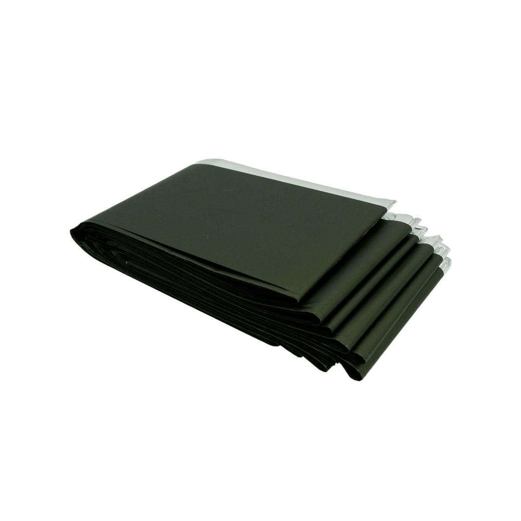 Mehrfach gefaltete WERO MED-X® Rettungsdecke aus leichtem, flexiblem Material, mit dünner, glänzender Oberfläche und leicht texturierter Struktur.