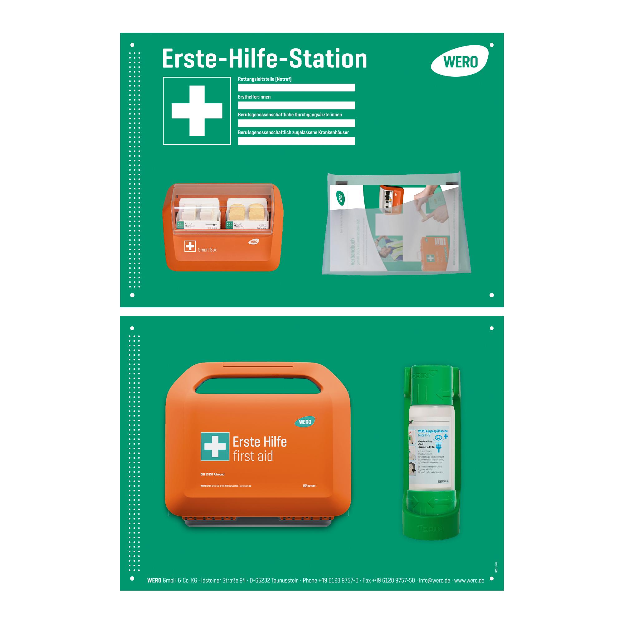 WERO First Aid Station Pro - filled