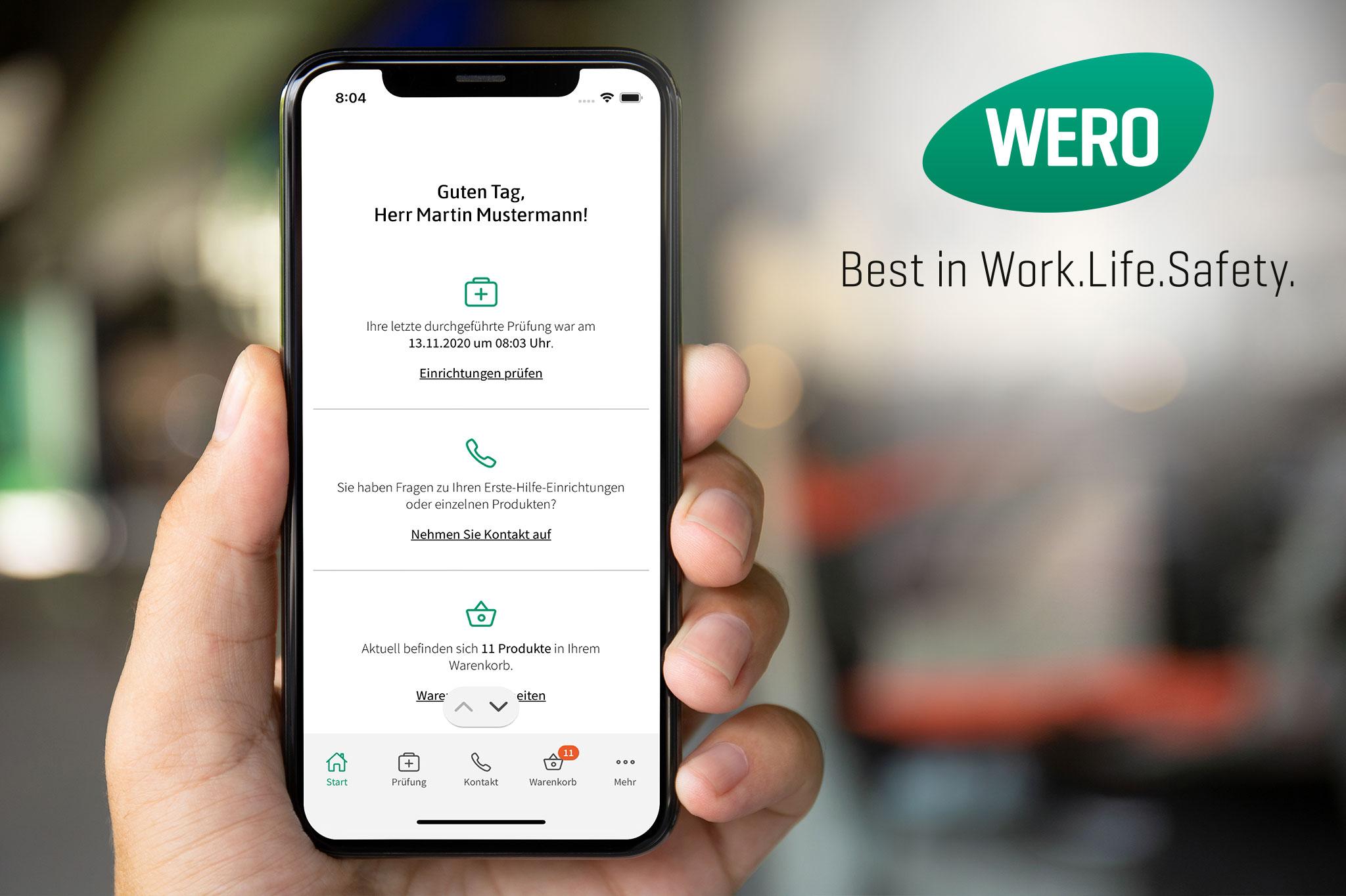 Abbildung WERO-App