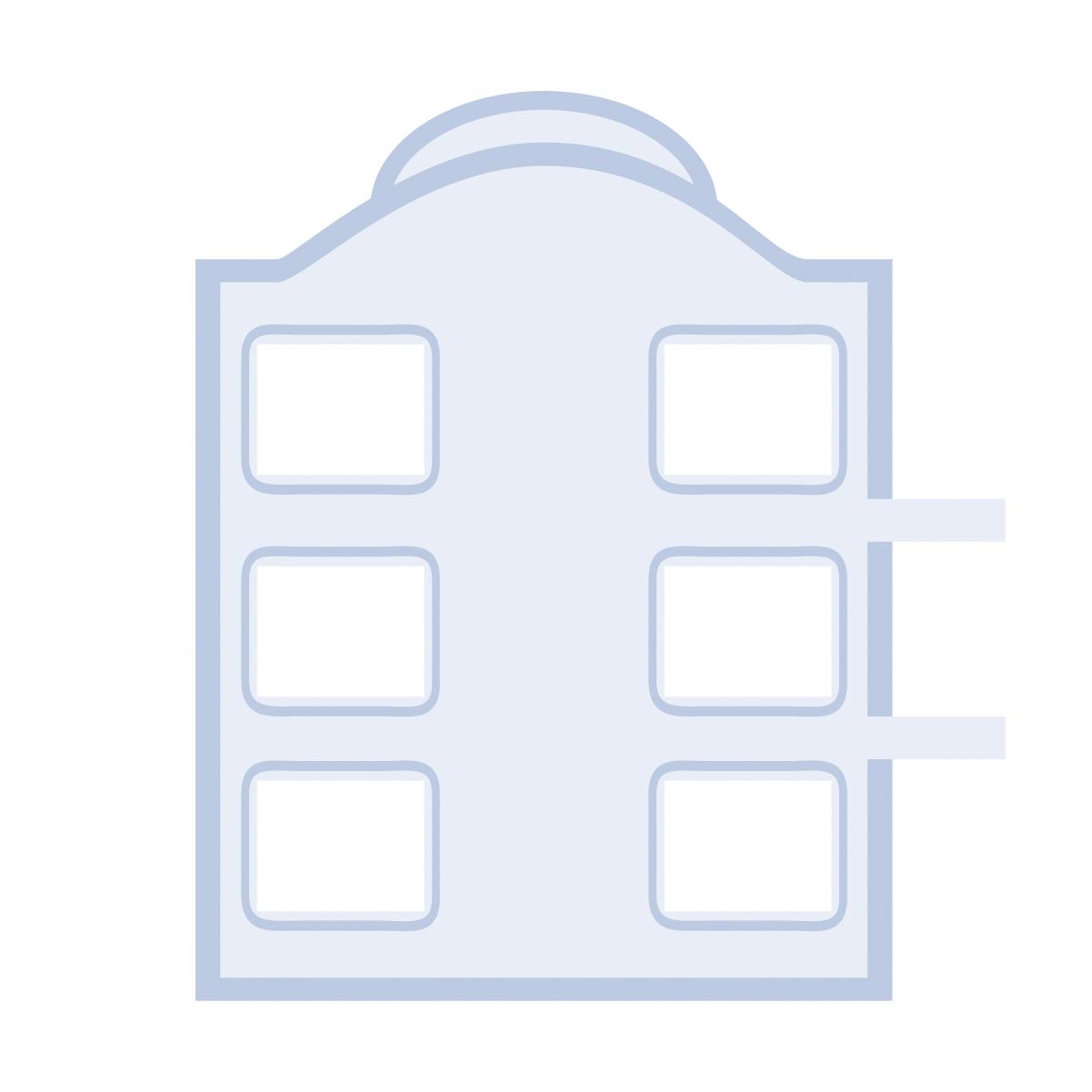 Eine minimalistische Grafik zeigt den Ready-Heat™ Kokon für Neugeborene / Säuglinge mit sechs wärmenden Paneelen und verstellbaren Klettverschlüssen.