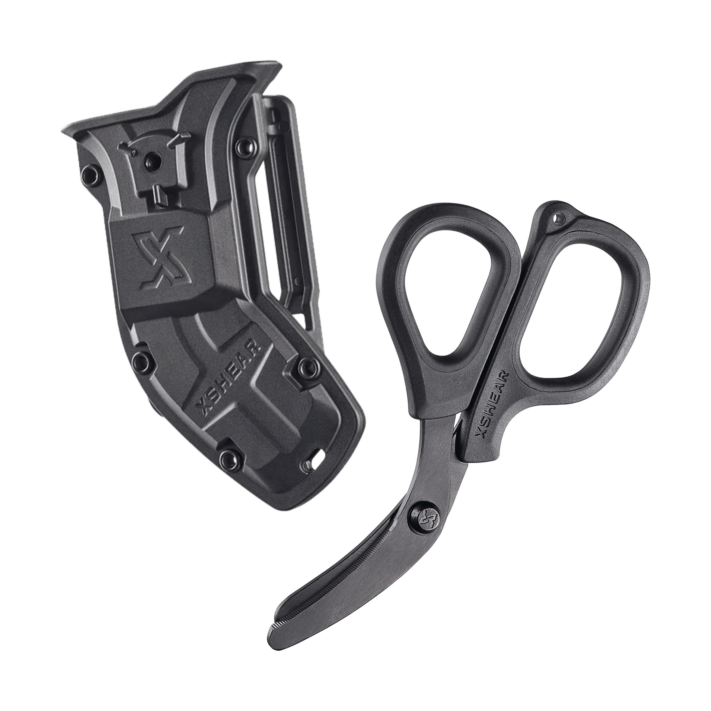 XSHEAR® Mini Combi Traumaschere & Tactical Holster - Black