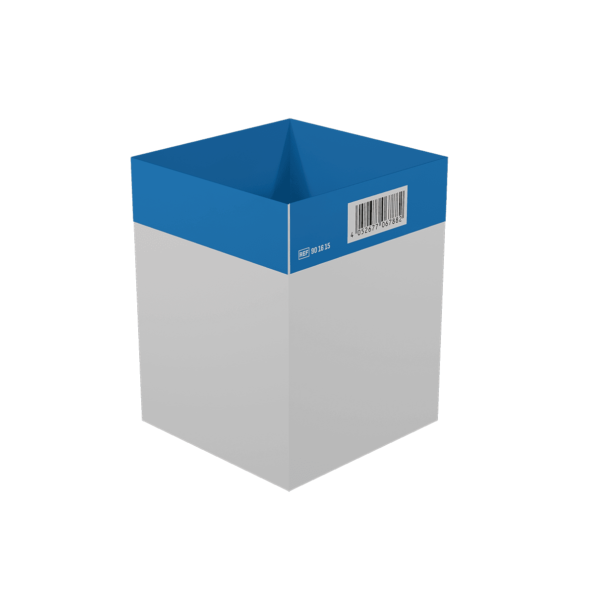 Inneneinteilung einzeln WERO Smart Case - groß - Dunkelblau, gerade, breit, Maße: 100 x 100 x 130 mm